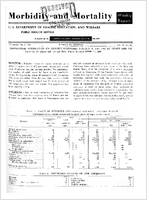 Morbidity and Mortality Weekly Report Vol 12 No 17 for Release May 3 1963