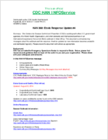 Ebola response update 4