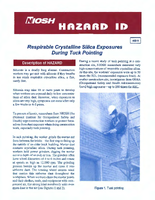 NIOSH Hazard ID HID 9  Respirable Crystalline Silica Exposures During Tuck Pointing Superseded