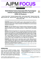 WorkRelated Factors Associated with Psychological Distress Among Grocery Workers During the COVID19 Pandemic