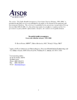 The public health consequences from acute chlorine releases 19932000