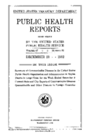 Public Health Reports  v 47 no 52  cover
