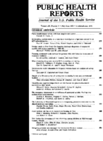 Public Health Rep  v 108 no 3  table of contents