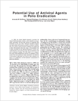 Potential Use of Antiviral Agents in Polio Eradication