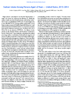 Sodium Intake Among Persons Aged 2 Years  United States 20132014