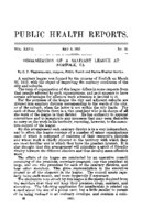 Public health reports  v 27 no 18 MAY 3 1912