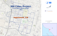 500 Cities Project Local Data for Better Health 2014 Inglewood CA