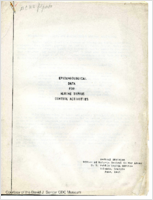 Epidemiological data for murine typhus control activities