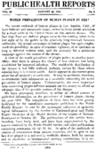 Weekly Reports for JANUARY 30 1925