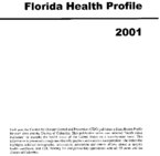 Florida Health Profile 2001