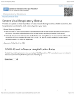 Severe Viral Respiratory Illness