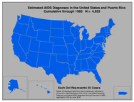 Estimated AIDS Diagnoses in the United States and Puerto Rico Cumulative 1983 through 2009