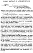 Weekly abstract of sanitary reports  v 4 no 87 October 28 1887