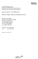 Hazmat Firefighters Medical and Incident Surveillance