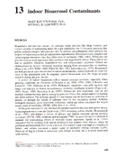 Indoor Bioaerosol Contaminants