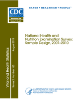 National Health and Nutrition Examination Survey Sample Design 20072010