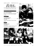 Public Health Reports  v 113 no 6  table of contents