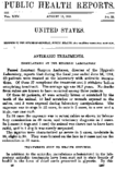 Public health reports  v 25 no 32 AUGUST 12 1910