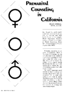 Premarital counseling in California