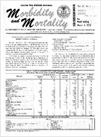 Morbidity and Mortality Weekly Report Vol 21 No 9 week ending March 4 1972
