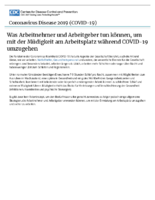 Was Arbeitnehmer und Arbeitgeber tun knnen um mit der Mdigkeit am Arbeitsplatz whrend COVID19 umzugehen May 19 2020
