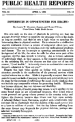 Weekly Reports for APRIL 1 1938