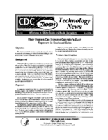 Technology News 486 Floor Heaters Can Increase Operators Dust Exposure in Enclosed Cabs