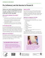 Flu Influenza and the Vaccine to Prevent It