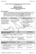 National Conversation on Public Health and Chemical Exposures Leadership Council Meeting 4 Summary Washington Plaza Hotel 10 Thomas Circle Nw Washington DC June 1 2010