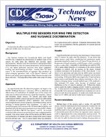Technology News 498 Multiple Fire Sensors for Mine Fire Detection and Nuisance Discrimination