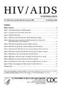 HIVAIDS Surveillance US AIDS cases reported through February 1992