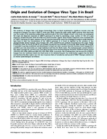 Origin and Evolution of Dengue Virus Type 3 in Brazil