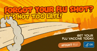 Forgot Your Flu Shot Its Not Too Late