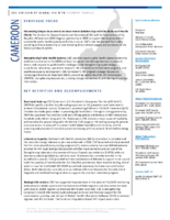 CDC Division of Global HIV  TB Country Profile Cameroon June 2018