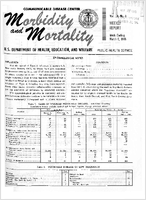 Morbidity and Mortality Weekly Report Vol 14 No 9 week ending March 6 1965