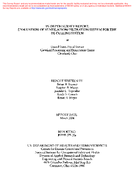InDepth Survey Report Evaluation of VentilationFiltration System for the 010 Culling System at United States Postal Service Cleveland Processing and Distribution Center Cleveland Ohio
