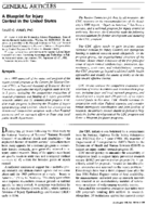 A Blueprint For Injury Control In The US