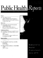 Public Health Reports  v 111 no 6  table of contents