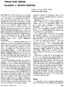 Typhoid fever epidemic following a wedding reception