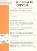 Public Health Reports  v 106 no 3 JanuaryFebruary 1991  cover