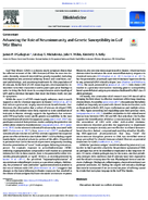 Advancing the Role of Neuroimmunity and Genetic Susceptibility in Gulf War Illness