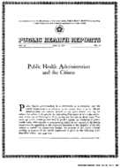 Public health administration and the citizen