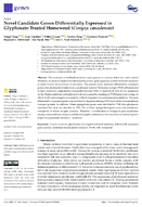 Novel Candidate Genes Differentially Expressed in GlyphosateTreated Horseweed Conyza canadensis