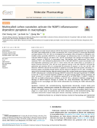 Multiwalled Carbon Nanotubes Activate the NLRP3 InflammasomeDependent Pyroptosis in Macrophages