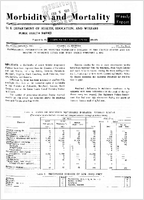 Morbidity and Mortality Weekly Report Vol 12 No 5 for Release February 8 1963