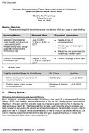 National Conversation on Public Health and Chemical Exposures Scientific Understanding Group Meeting No 7 Summary Teleconference June 17 2010 Final Document