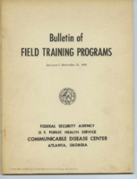 Bulletin of Field Training Programs  January 1December 31 1948