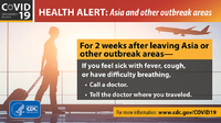 Health Alert Asia and Other Outbreak Areas