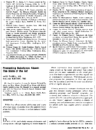 Preventing Substance Abuse The State Of The Art