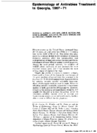 Epidemiology of antirabies treatment in Georgia 196771